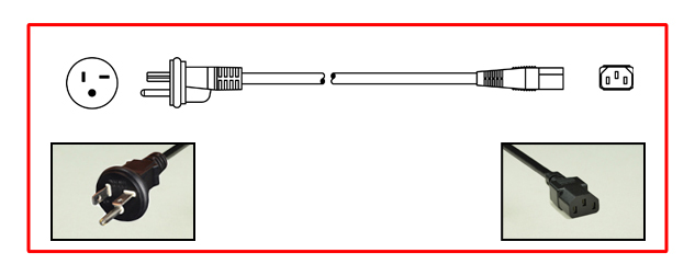 15 AMPERE-125 VOLT NEMA DETACHABLE POWER CORD [NEMA 5-20P] PLUG, IEC 60320 C-13 CONNECTOR, 14/3 AWG, SJTO 105C, 2 POLE-3 WIRE GROUNDING [2P+E], 2.5 METERS [8FT-2IN] [98"] LONG. BLACK.
<br><font color="yellow">Length: 2.5 METERS [8FT-2IN]</font>