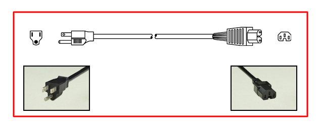 15 AMPERE-125 VOLT DETACHABLE POWER CORD, NEMA 5-15P TYPE B PLUG, IEC 60320 C-15 CONNECTOR, 14/3 AWG, SJT, 105C, 2 POLE-3 WIRE GROUNDING (2P+E), 3.05 METERS (10 FEET) (120") LONG. BLACK.
<br><font color="yellow">Length: 3.05 METERS (10 FEET)</font>   Note: Color versions also available in 
<font color="FF6347">Red, </font> 
<font color="4169E1">Blue, </font> 
<font color="228B22">Green. </font> 
Visit: <a href="https://internationalconfig.com/Color-Power-Cords-Color-Cord-Sets-Red-Blue-Green-Color-Power-Cords-C13-C14-C15-C20-C19-IEC-60320-NEMA-5-15-Red-Blue-Green-Color-Power-Cords.asp" style="text-decoration: none">"Color Power Cord Selector"</a>

<br><font color="yellow">Notes: </font> 
<br><font color="yellow">*</font> Connects with C-16 power inlets.