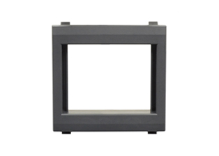 PANEL MOUNT SNAP-IN SUPPORT FRAME FOR 37mmX50mm, 18.5mmX50mm MODULAR SIZE DEVICES. DARK GRAY. ACCEPTS SOUTH AMERICA, ARGENTINA, BRAZIL, ITALY, CHILE, EUROPEAN AND INTERNATIONAL OUTLETS, SWITCHES AND RELATED DEVICES.

<br><font color="yellow">Notes: </font>  
 
<br><font color="yellow">*</font> Panel mount frame <font color="yellow"> accepts ONE 37mmX50mm size device or TWO 18.5mmX50mm size devices.</font>

<br><font color="yellow">*</font> 
Blank inserts (18.5mmX50mm size) # 84206-BLK, # 84206. 

<br><font color="yellow">*</font> Frame can be "Ganged" together for multiple outlet, circuit breaker, switch installations. View dimensional data for details.

<br><font color="yellow">*</font> Scroll down to view related modular outlets, sockets, switches and related devices. 
     