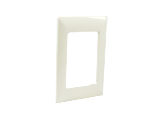 WALL PLATE, ONE GANG, ACCEPTS 75mmX50mm, 37mmX50mm, 18.5mmX50mm SIZE MODULAR DEVICES DEVICES. WHITE. 

<br><font color="yellow">Notes: </font>

<br><font color="yellow">*</font> Mounts on American 2X4 Wall boxes. Requires # 84202-F mounting frame.

<br><font color="yellow">*</font> Mounts on International wall boxes with 3 9/32" (83mm) centers. Requires # 84202-F mounting frame.
 
<br><font color="yellow">*</font> Wall Plate Color Options: White, Dark Gray, Chrome. 

<br><font color="yellow">*</font> Argentina, Brazil, Chile, Italy, European, NEMA Outlets, switches, wall boxes listed below. Scroll down to view.

