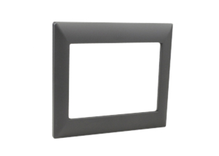 WALL PLATE, TWO GANG, ACCEPTS 75mmX50mm, 37mmX50mm, 18.5mmX50mm SIZE MODULAR DEVICES DEVICES. DARK GRAY. 

<br><font color="yellow">Notes: </font>

<br><font color="yellow">*</font> Mounts on American 4X4 Wall boxes. Requires # 84203-F mounting frame.

<br><font color="yellow">*</font> Mounts on International wall boxes with 3 9/32" (83mm) centers. Requires # 84203-F mounting frame.

<br><font color="yellow">*</font> Wall plate accepts two 75mmx50mm, four 37mmx50mm, eight 18.5mmx50mm modular devices or combinations of devices.

 <br><font color="yellow">*</font> Wall Plate Color Options: White, Dark Gray, Chrome. 

<br><font color="yellow">*</font> Argentina, Brazil, Chile, Italy, European, NEMA Outlets, switches, wall boxes listed below. Scroll down to view.


