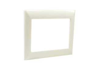 WALL PLATE, TWO GANG, ACCEPTS 75mmX50mm, 37mmX50mm, 18.5mmX50mm SIZE MODULAR DEVICES DEVICES. WHITE. 

<br><font color="yellow">Notes: </font>

<br><font color="yellow">*</font> Mounts on American 4X4 Wall boxes. Requires # 84203-F mounting frame.

<br><font color="yellow">*</font> Mounts on International wall boxes with 3 9/32" (83mm) centers. Requires # 84203-F mounting frame.

<br><font color="yellow">*</font> Wall plate accepts two 75mmx50mm, four 37mmx50mm, eight 18.5mmx50mm modular devices or combinations of devices.
 
<br><font color="yellow">*</font> Wall Plate Color Options: White, Dark Gray, Chrome. 

<br><font color="yellow">*</font> Argentina, Brazil, Chile, Italy, European, NEMA Outlets, switches, wall boxes listed below. Scroll down to view.












  
 