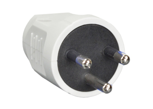 THAILAND PLUG 16 AMPERE-250 VOLT, TISI TYPE O TIS 166-2549 (TH1-16P), <font color="yellow">REWIREABLE</font> PLUG, 2 POLE-3 WIRE GROUNDING (2P+E). WHITE.

<br><font color="yellow">Notes: </font>
<BR><font color="yellow">*>>></font> TIS STANDARD 166-2549 Mandatory effective date November 2020. 
<br><font color="yellow">*</font> Plug connects with Thailand TIS 2432-2555 Type O multi-configuration Outlets & Universal Sockets. View:  <a href="https://internationalconfig.com/icc6.asp?item=85100X45D" style="text-decoration: none">Thailand Receptacles</a>.
<br><font color="yellow">*</font> Max cable / cord O.D. = 0.393" (10mm), Terminal screw torque = 0.5Nm.
<br><font color="yellow">*</font> Recommended Storage / Operating temp -15C to +60C
<br><font color="yellow">*</font> Material: PC, PBT (Service Temperature -20C to +140C)