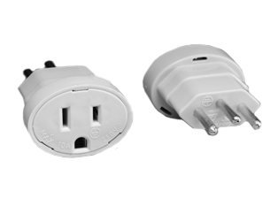 BRAZIL, S. AFRICA PLUG ADAPTER, 10 AMPERE-250 VOLT, CONNECTS AMERICAN 15A-125V NEMA 5-15P PLUGS WITH BRAZIL NBR 14136, S. AFRICA SANS 164-2<font color="yellow"> TYPE N</font> OUTLETS, 2 POLE-3 WIRE GROUNDING (2P+E). GRAY. 

<br><font color="yellow">Notes: </font> 
<br><font color="yellow">*</font> Adapter plug connects with South Africa SANS 164-2 type N 15/16A-250V outlets and Brazil NBR 14136 type N 20A-250V outlets only.
<br><font color="yellow">*</font><font color="yellow">*</font> Scroll down to view related product groups including similar adapters or select from Adapter Links and Transformer Links.
<br><font color="yellow">*</font> Adapter Links:  
<font color="yellow">-</font> <a href="https://www.internationalconfig.com/plug_adapt.asp" style="text-decoration: none">Country Specific Adapters</a> <font color="yellow">-</font> <a href="https://www.internationalconfig.com/universal_plug_adapters_multi_configuration_electrical_adapters.asp" style="text-decoration: none">Universal Adapters</a> <font color="yellow">-</font> <a href="https://www.internationalconfig.com/icc5.asp?productgroup=%27Plug%20Adapters%2C%20International%27" style="text-decoration: none">Entire List of Adapters</a> <font color="yellow">-</font> <a href="https://www.internationalconfig.com/Electrical_Adapters_C13_C14_C19_C20_C15_C7_C5_C21_60309_and_Electrical_Adapter_Power_Cords.asp" style="text-decoration: none">IEC 60320 Adapters</a> <font color="yellow">-</font><BR> <a href="https://www.internationalconfig.com/icc6.asp?item=IEC60320-Power-Cord-Splitters" style="text-decoration: none">IEC 60320 Splitter Adapters </a> <font color="yellow">-</font> <a href="https://www.internationalconfig.com/icc6.asp?item=IEC60320-Power-Cord-Splitters" style="text-decoration: none">NEMA Splitter Adapters </a> <font color="yellow">-</font> <a href="https://www.internationalconfig.com/icc6.asp?item=888-2126-ADPU" style="text-decoration: none">IEC 60309 Adapters</a> <font color="yellow">-</font> <a href="https://www.internationalconfig.com/cordhelp.asp" style="text-decoration: none">Worldwide and IEC Power Cord Selector</a>.
<br><font color="yellow">*</font> Transformer Links: <font color="yellow">-</font> <a href="https://www.internationalconfig.com/icc6.asp?item=Transformers" style="text-decoration: none">Step-Up, Step-Down Transformers & Voltage Converters </a>.