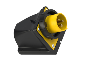 WALL MOUNT INLET, 20A-120V, SURFACE MOUNT BOX, WATERTIGHT IP67, 4h, 2P3W, YELLOW.
<br>PIN & SLEEVE SURFACE, WALL MOUNT INLET. cULus Approved. Conformity Standards, UL 1682, UL 1686, IEC 60309-1, IEC 60309-2, CSA C22.2 182.1, CEE, EN 60309-1, EN 60309-2.

<br><font color="yellow">Notes: </font>
<br><font color="yellow">*</font> 888-513924-NS has internal wiring polarity orientation designed for use in North America and therefore is C(UL)US approved. If point of use for this product is outside North America use our 999 series pin and sleeve devices which meet approvals and polarity requirements for European countries. <a href="https://internationalconfig.com/icc6.asp?item=999-71324-NS" style="text-decoration: none">999 Series Link</a>
<br><font color="yellow">*</font> View "Dimensional Data Sheet" for extended product detail specifications and device measurement drawing.
<br><font color="yellow">*</font> View "Associated Products 1" for general overview of devices within this product category.
<br><font color="yellow">*</font> View "Associated Products 2" to download IEC 60309 Pin & Sleeve Brochure containing cULus listed pin & sleeve devices.
<br><font color="yellow">*</font> Select mating IEC 60309 IP44 splashproof and IP67 watertight devices individually listed below under related products. Scroll down to view.
