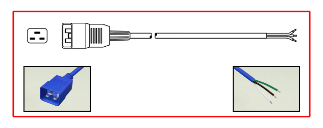 IEC 60320 C-20 PLUG, 20 AMPERE-250 VOLT POWER SUPPLY CORD, 12/3 AWG, SJT, 105C, 2 POLE-3 WIRE GROUNDING, 3.05 METERS (10 FEET) (120") LONG. STRIPPED ENDS. BLUE.
<br><font color="yellow">Length: 3.05 METERS (10 FEET)</font>
<br>
<br>

<div style="width:825px">
<div style="float:left"><font color="yellow">*</font>Scroll down to view related color power cords. <font color="yellow">**</font>Return to our color cord selector:</div>
<div style="float:left"><img src="../images/yellow_arrow.png" style="width:20px; margin-left:5px"></div>
<div style="float:left"><a href="https://internationalconfig.com/Color-Power-Cords-Color-Cord-Sets-Red-Blue-Green-Color-Power-Cords-C13-C14-C15-C20-C19-IEC-60320-NEMA-5-15-Red-Blue-Green-Color-Power-Cords.asp">
<img src="../images/color_power_cords_icc6.jpg" style="height:45px; border:2px solid #999999; margin-left:5px"></a></div>
</div>