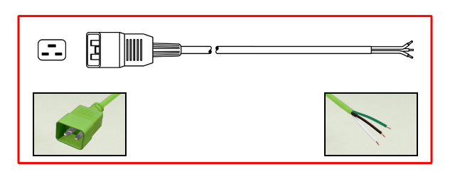 IEC 60320 C-20 PLUG, 20 AMPERE-250 VOLT POWER SUPPLY CORD, 12/3 AWG, SJT, 105C, 2 POLE-3 WIRE GROUNDING, 3.05 METERS (10 FEET) (120") LONG. STRIPPED ENDS. GREEN.
<br><font color="yellow">Length: 3.05 METERS (10 FEET)</font>
<br>
<br>

<div style="width:825px">
<div style="float:left"><font color="yellow">*</font>Scroll down to view related color power cords. <font color="yellow">**</font>Return to our color cord selector:</div>
<div style="float:left"><img src="../images/yellow_arrow.png" style="width:20px; margin-left:5px"></div>
<div style="float:left"><a href="https://internationalconfig.com/Color-Power-Cords-Color-Cord-Sets-Red-Blue-Green-Color-Power-Cords-C13-C14-C15-C20-C19-IEC-60320-NEMA-5-15-Red-Blue-Green-Color-Power-Cords.asp">
<img src="../images/color_power_cords_icc6.jpg" style="height:45px; border:2px solid #999999; margin-left:5px"></a></div>
</div>