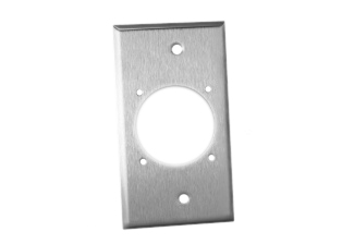 WEATHER RESISTANT ONE GANG STAINLESS STEEL WALL PLATE WITH GASKET. MOUNTS ONE WEATHERPROOF OUTLET ON AMERICAN 2X4 WALL BOXES. 

<br><font color="yellow">Notes: </font> 
<br><font color="yellow">*</font> Use new part number #97120-BZ. Same item as 97120. See listed below in related products.
<br><font color="yellow">*</font> American, European, United Kingdom, Australian and Worldwide / International weatherproof IP44, IP54, IP66, IP68 outlets, sockets, receptacles listed below in related products. Scroll down to view.

 