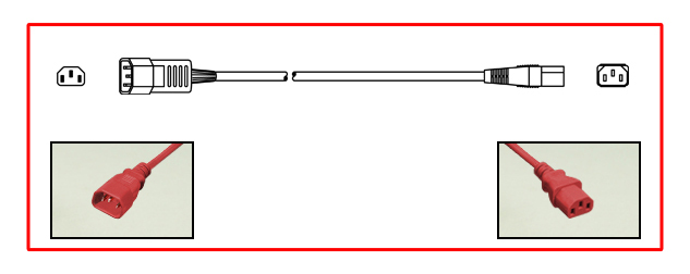 IEC 60320 C-14, C-13 DETACHABLE POWER CORD, 10 AMPERE-250 VOLT (UL/CSA), 18/3 AWG, SJT, 105C CORDAGE, 2 POLE-3 WIRE GROUNDING (2P+E), 0.3 METERS (1 FOOT) (12") LONG. RED.
<br><font color="yellow">Length: 0.3 METERS (1 FOOT)</font>
<br>
<br>

<div style="width:825px">
<div style="float:left"><font color="yellow">*</font>Scroll down to view related color power cords. <font color="yellow">**</font>Return to our color cord selector:</div>
<div style="float:left"><img src="../images/yellow_arrow.png" style="width:20px; margin-left:5px"></div>
<div style="float:left"><a href="https://internationalconfig.com/Color-Power-Cords-Color-Cord-Sets-Red-Blue-Green-Color-Power-Cords-C13-C14-C15-C20-C19-IEC-60320-NEMA-5-15-Red-Blue-Green-Color-Power-Cords.asp">
<img src="../images/color_power_cords_icc6.jpg" style="height:45px; border:2px solid #999999; margin-left:5px"></a></div>
</div>