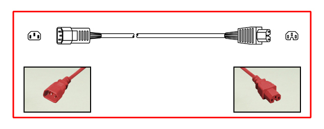 15A-250V POWER CORD, IEC 60320 C-14 PLUG, IEC 60320 C-15 CONNECTOR, 14/3 AWG SJT, 105C, (UL, CSA LISTED), 2 POLE-3 WIRE GROUNDING (2P+E), 3.05 METERS (10 FEET) (120") LONG. RED.
<br><font color="yellow">Length: 3.05 METERS (10 FEET)</font>

<br><font color="yellow">Notes: </font> 
<br><font color="yellow">*</font> Connects with C-16 power inlets.

<br>
<br>
<div style="width:825px">
<div style="float:left"><font color="yellow">*</font>Scroll down to view related color power cords. <font color="yellow">**</font>Return to our color cord selector:</div>
<div style="float:left"><img src="../images/yellow_arrow.png" style="width:20px; margin-left:5px"></div>
<div style="float:left"><a href="https://internationalconfig.com/Color-Power-Cords-Color-Cord-Sets-Red-Blue-Green-Color-Power-Cords-C13-C14-C15-C20-C19-IEC-60320-NEMA-5-15-Red-Blue-Green-Color-Power-Cords.asp">
<img src="../images/color_power_cords_icc6.jpg" style="height:45px; border:2px solid #999999; margin-left:5px"></a></div>
</div>