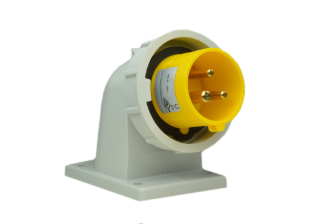 IEC 60309 (4h) PIN & SLEEVE PANEL MOUNT POWER INLET, 32 AMPERE 110-130 VOLT, 50/60 HZ, WATERTIGHT (IP67), 2 POLE-3 WIRE GROUNDING (2P+E), CEE 17, IEC 309, NYLON (POLYAMIDE BODY), OPERATING TEMP. = -25C TO +80C. 85mmX77mm C TO C MOUNTING. YELLOW.

<br><font color="yellow">Notes: </font> 
<br><font color="yellow">*</font> 999-72324-NS has internal wiring polarity orientation designed for use in countries outside of North America and therefore is only European approved. If point of use for this product is within North America use our 888 series pin and sleeve devices which meet approvals and polarity requirements for North America. <a href="https://internationalconfig.com/icc6.asp?item=888-72324-NS" style="text-decoration: none">888 Series Link</a>
<br><font color="yellow">*</font> Scroll down to view additional yellow IEC 60309 (4h) devices listed below in the related products or <BR>download the IEC 60309 Pin & Sleeve Brochure to view pin and sleeve devices.